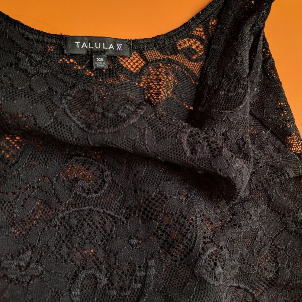 Talula lace tank top